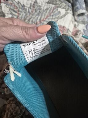 Ariat Women's Turquoise Slip-On Casual Shoe